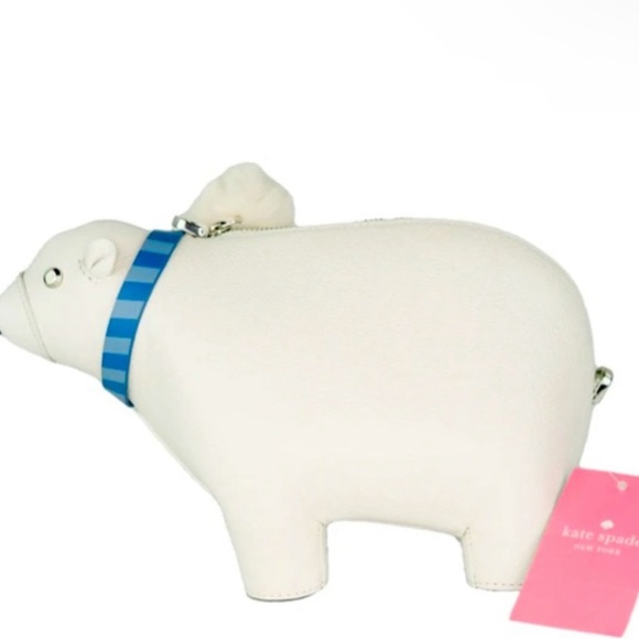 Kate Spade Arctic Friends Polar Bear Crossbody - Picture 4 of 13